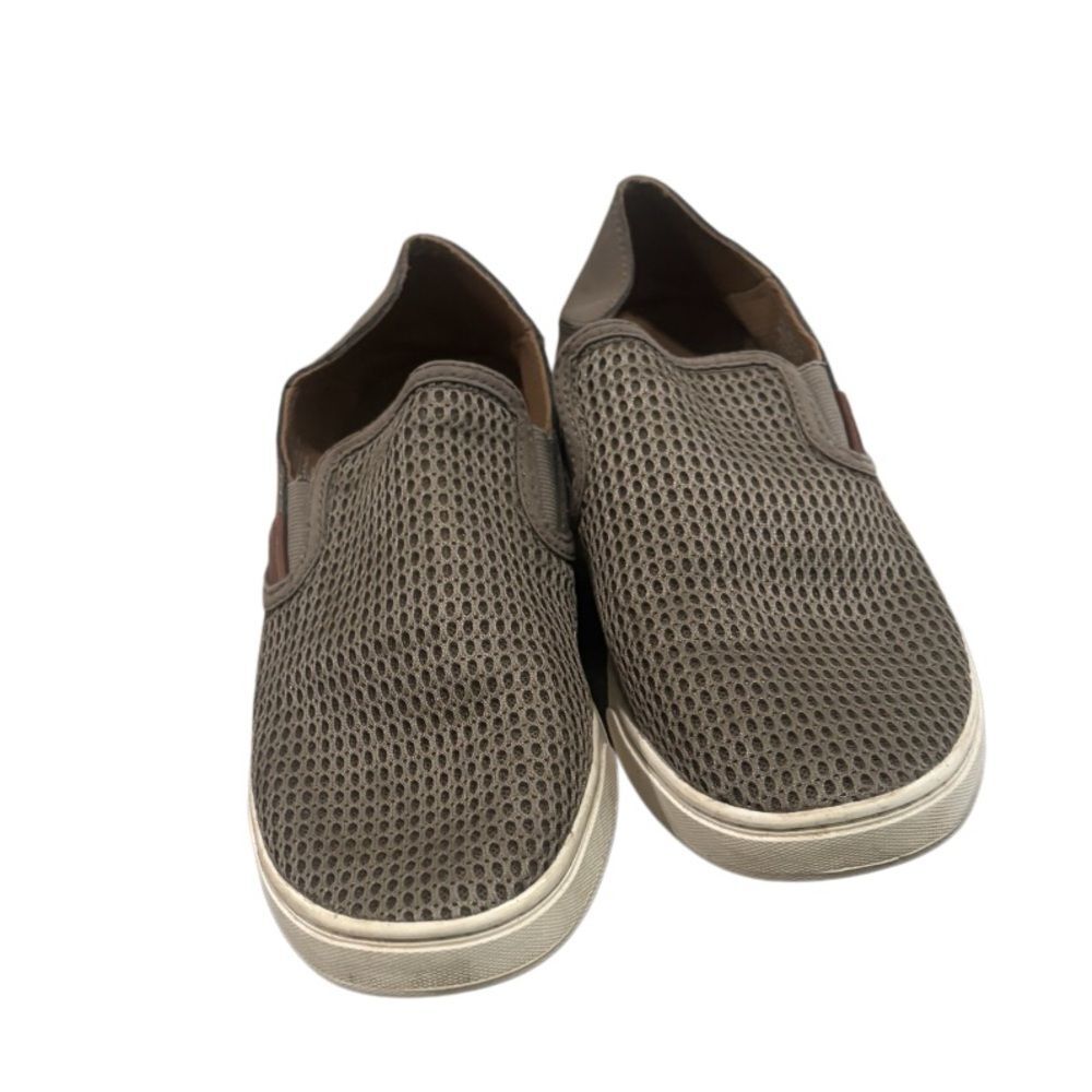 Olukai Pehuea Womens Size 9 Brown Mesh Slip On Comfort Sneaker Shoe - Picture 2 of 6